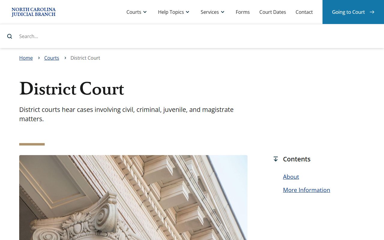 Lee County court dockets District Court overview
