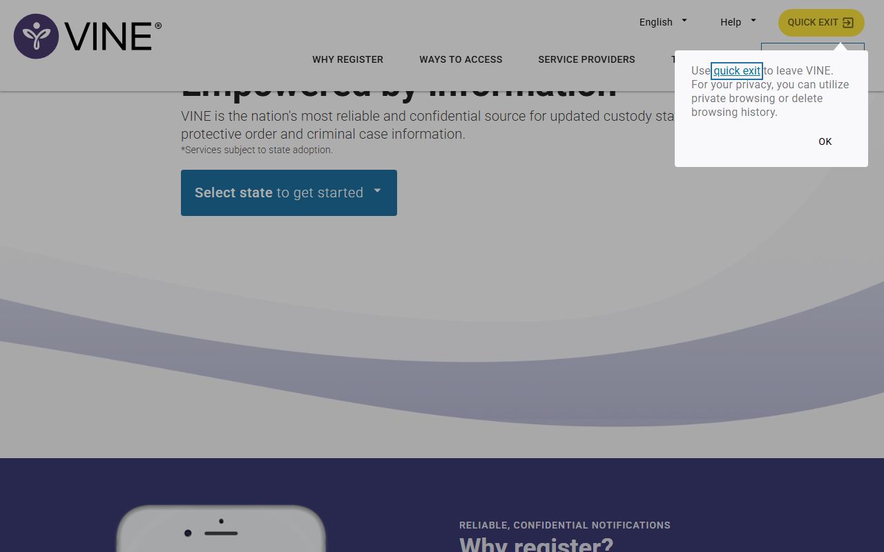 Lee County warrant records VINELink victim notification source